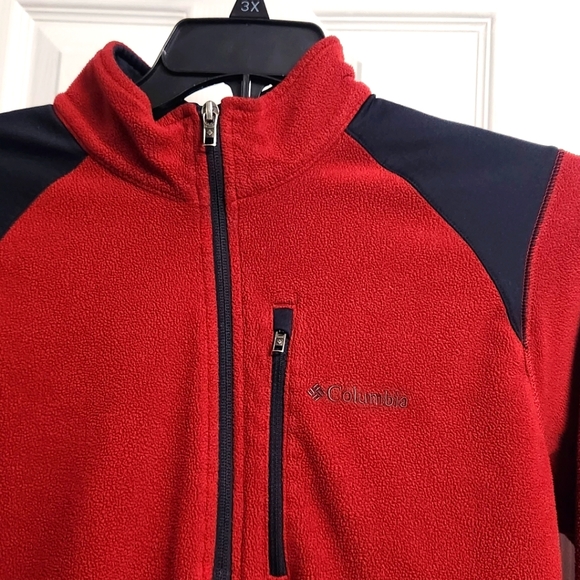 Columbia 1/4 Zip Fleece Medium - Picture 4 of 7